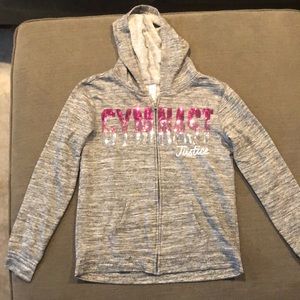 Adorable Justice Girls hoodie, practically new